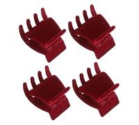 Mikinona Lot De 4 Petites Pinces À Cheveux En Peluche Confortables Non Toxiques