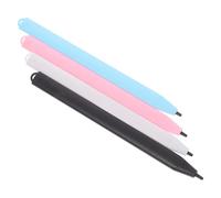 Mikinona Lot de 4 Set de Stylets pour Tablette LCD Stylet Ergonomique Compatible Électroniques pour Garçon et Filles et Adultes Utilisation Scolaire et Artistique