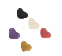 Mikinona Lot De 5 Éponges Nettoyantes Pour Le Visage À Haute Absorption Démaquillantes Douces Et Réutilisables Pour Un Usage Quotidien Couleur Aléatoire