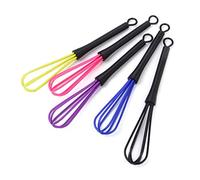 Mikinona Lot De 5 Fouets Ballon Aléatoires En Plastique Pour Salon De Coiffure Et De Cuisine