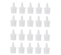 Mikinona Lot De 50 Flacons De Colle Pour Greffe De Cils Petits Embouts Pour Coller Et Sceller Les Cils Buses De Rechange Faciles À Utiliser Pour Les Salons Et La Maison