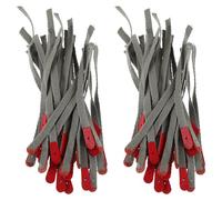 Mikinona Lot de 90 Sangles d'Accordage pour Piano Droit en Tissu Résistant Vert Accessoires de Réparation et Pièces de Rechange pour Réglage Précis du Son Kit d'Entretien Musical