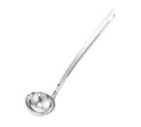 Mikinona Louche à Soupe Acier Inoxydable Multifunctionnelle pour Cuisine Louche à Graisses et Égouttoir pour et Plats Chauds Ustensile de Cuisine pour Hotpot