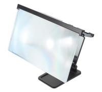 Mikinona Loupe Écran Téléphone Portable Pliable Anti-lumière Bleue Amplificateur HD Fatigue Visuelle Et Protection UV Support Compact pour Films Et Jeux