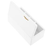 Mikinona Maison de Poupée Modèle Blanc Compact et Écologique Éducatif pour Garçon Fille Décoration de Cuisine Miniature