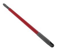 Mikinona Manche balai serpillere compatible, manche pour balai en fer, compatible avec Vileda, longueur réglable 47,64 pouces, rangement pratique, pour nettoyage des sols