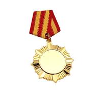 Mikinona Médaille Doré pour Marathon Récompense Insigne de Compétition pour Vainqueurs Accessoire pour Événements