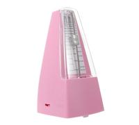 Mikinona Métronome Mécanique Rose Neutre pour Piano et Guitare, Instrument de Musique Précis et Portable, Accessoire Professionnel pour Batterie, Violon, Violoncelle et Saxophone,