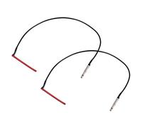 Mikinona Micro Piezo pour Ukulélé Prise 2,5 Mm, Capteur de Précision en Métal, Accessoire 2 Pièces pour Guitare Acoustique, pour Remplacement