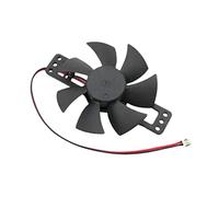 Mikinona Mini Ventilateur DIY avec Moteur sans Balais Facile pour Jouets Artisanaux et Remplacement Ventilateur pour Amateurs de Technologie