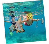 Mikinona Miroir Plongée sous Réglable Compact pour Caving et Bateaux Rétroviseur Arrière Ajustable avec Cordon de Sécurité