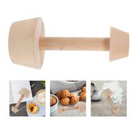 Mikinona Moule à Tartelettes Bois Double Face Tamper pour Pâte à Tarte et Croûte Ustensile de Cuisine Facile à Nettoyer pour Pâtisserie DIY