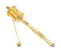 Mikinona Moulin à Prières à Manivelle Décoration Religieuse Exquise pour Prières Accessoire Spirituel Tibetain