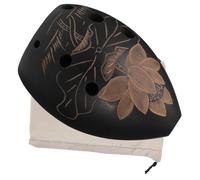 Mikinona Ocarina Poterie Léger pour Débutants Instrument de Musique Chinois Portable Cadeau et Simple à Maîtriser Couleur Aléatoire Couleur Aléatoire