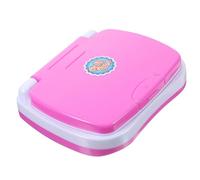 Mikinona Ordinateur Portable Éducatif pour Garçon et Filles 1-3 Ans, Mini D’éveil Interactif Écran LED, Fonction Musicale, Couleur Rose, Pédagogique pour Apprentissage Préscolaire