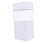 Mikinona Organisateur De Pinceaux De Maquillage Couvercle Coulissant Seau De Rangement En Plastique Pour Pinceaux Boîte À Crayons À Sourcils Boîte À Pinceaux Cosmétiques Couvercle Rangement À Domicile
