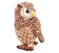 Mikinona Owl Plush Toy Realistic Soft Cuddly Stuffed Animal Pillow for Adults Home Sofa Bed Decoration