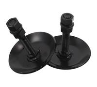 Mikinona Patins de Rechange pour Chasse-Neige Utv Compatibles VTT, Sabot de Dérapage Résistant Haute Abrasion, 1 Paire pour Entretien Pelouses et Trottoirs en Conditions Hivernales