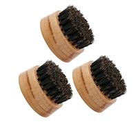 Mikinona Peigne À Barbe Élastique En Poils De Sanglier 3 Pièces Outil De Soin De La Barbe Pour Le Rasage Des Hommes
