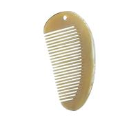 Mikinona Peigne Corne De Cheveux Antistatique Naturel Peigne De Massage Design u Dents Pleines Facile Coiffer