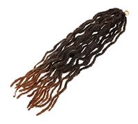 Mikinona Perruque De Dreadlocks Cheveux Au Crochet Sombre Tresses Bouclé Passion Vague Extension Humain Cheveux Tressés Ondulés ser Les se De Soie Domestique