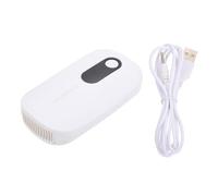 Mikinona Petit Ventilateur Pour Extensions De Sèche- De Voyage Compact Et Pratique Blanc