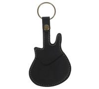 Mikinona Pick de Protection Support de médiator pour Guitare Protecteur de Rangement pour plectres étui à plectre Sac de médiators Sac de Clips d'accordage de Guitare Unité Centrale Noir