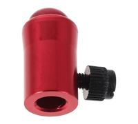 Mikinona Pieds de Diapason Universels en Alliage D’aluminium avec Base Ronde en Agate Rouge Foncé, Support Stable Antidérapant pour Instruments de Musique et Yoga, Accessoire Professionnel