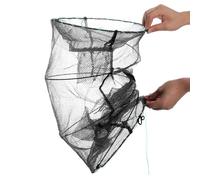 Mikinona Piège de Pliable à Appât Filet à Mailles Ultra Denses Cage pour Crevettes Crabes Écrevisses et Homards Filet de Capture Portable sans Assemblage Grand Format