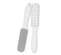 Mikinona Pierre exfoliant pour les pieds lime à pied blanche scrubber Call acier mort dissolvant pour la peau sèche des pieds limes à pied pour peau dure épurateur de