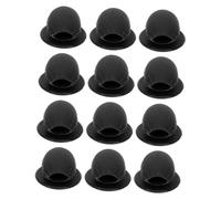 Mikinona Pinceau De Maquillage Pinceau À Lèvres Support En Silicone Protecteur Noir Facile À Et À Transporter