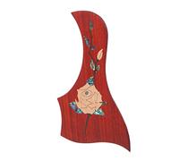 Mikinona Plaque De Autocollante En Bois Massif Pour Guitare Acoustique