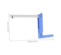 Mikinona Poignée de Manivelle Pliable pour Lit Médicalisé Réglable de Rechange Polypropylène Bleu Accessoire pour Soins Infirmiers et Entretien