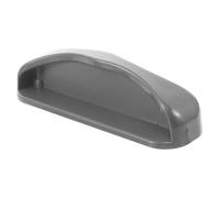 Mikinona Poignée de Porte de Congélateur Horizontale 100 Mm en Plastique Gris Clair, Accessoire de Réparation avec Vis et Rondelle, Compatible Pièces de Rechange pour Réfrigérateur