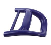 Mikinona Poignée de Rechange pour Chariot Antidérapante en Plastique Bleu, Poignée de Traction Ergonomique Légère et Robuste, Accessoire Pratique pour Courses et Transport Quotidien