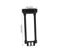 Mikinona Poignée de Rechange Valise Fer Robuste Manche Extensible pour Bagages Accessoire pour Trolley de Voyage Noir