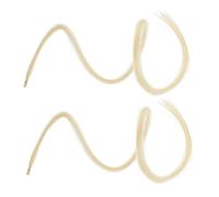 Mikinona Poils Naturels pour Archet de Violon Crin de Cheval Mongol Blanc Hanks Qualité Professionnelle Adaptés pour Violon Alto