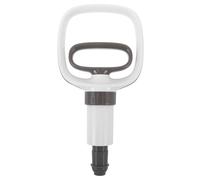 Mikinona Pompe à Vide Manuelle Bicolore Grosse Taille, Outil de Ventouses Portable en Plastique, Accessoire de Remplacement pour Thérapie par Cupping, Massage Corporel, Soulagement du