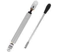 Mikinona Pompe Hydraulique Réglable pour Fauteuil de Barbier Vérin à Gaz Métallique Robuste Câble d'Inclinaison Remplacement Vérin Pneumatique pour Chaise Barber Usage Salon de Coiffure