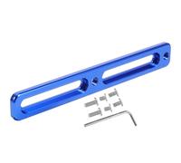 Mikinona Porte-Bidon de Vélo Extensible en Métal Bleu Support Ajustable pour Cadre Vélo Route Accessoire Multifonction pour Randonnée et Cyclisme Rallonge Compatible Porte-Bidon