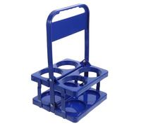 Mikinona Porte Bouteilles Pliable avec Poignée Solide Panier à Portable pour Transport Facile Casier pour Bouteilles Multiples Rack Pliant pour Usage