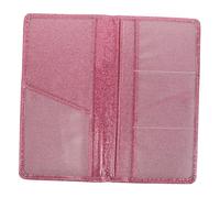 Mikinona Porte Documents Ultra Fin et Étanche pour Voiture Organiseur de Permis de et Assurance Automobile Élégant et Pratique pour Boîte à Gants Rose