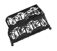 Mikinona Porte Serviettes Noir avec Design Créatif Distributeur de Serviettes Papier pour Restaurant et Maison Solide et pour Utilisation Quotidienne
