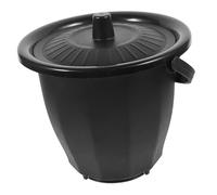 Mikinona Pot de Chambre Portable avec Couvercle Urinal pour Adultes Seau Hygiénique pour Garçon Fille et Femmes pour Maison Voyages
