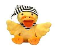 Mikinona Poupée Marionnette Main Canard Douce pour Garçon Fille Histoire et Développement Créativité