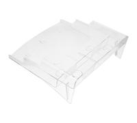Mikinona Présentoir de Documents A4 en Acrylique à Deux Niveaux pour Bureau | Design Simple, Rangement Mural Table, Facile à Déplacer, pour Rapports et Documents au Bureau