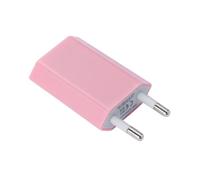 Mikinona Prise USB Fiche d'alimentation Adaptateur Mural USB Quatre Générations Téléphone Portable Chargeur Rose Color Random