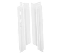 Mikinona Protection De Fourche Moto Robuste Pour Absorbant Chocs Et Éclaboussures Installation Facile Avec Accessoires Complets Protège Efficacement Boue Et Impacts Tout-usage Blanche