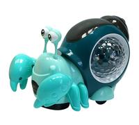 Mikinona Rampant Garçon Fille avec Musique et Lumière LED Éducatif Sensoriel pour Garçon Fille Mois Stimule Motricité et Développement Musculaire Sécurité Assurée