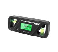 Mikinona Rapporteur Numérique Magnétique Portable Jauge Angle Électronique Précise Niveau Inclinomètre pour Maçonnerie Bricolage et Mesure Angles Variés